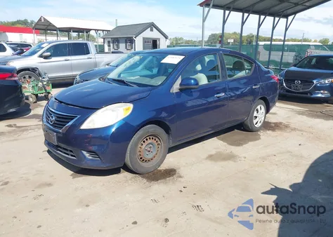 2012 Nissan Versa 1.6 Sv z USA, uszkodzony, nr VIN 3N1CN7AP3CL825561